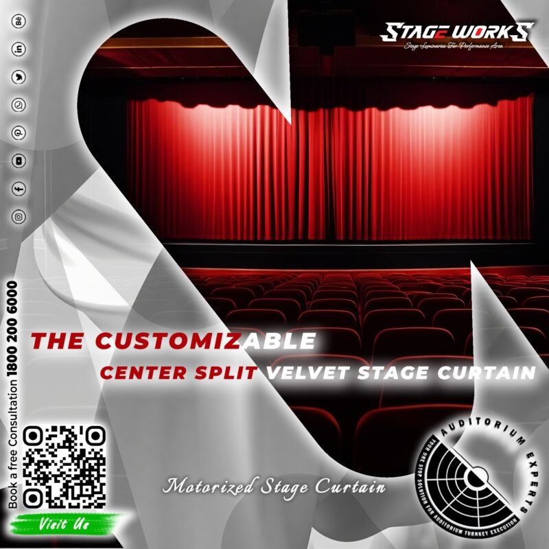 Horizontal Stage Curtain