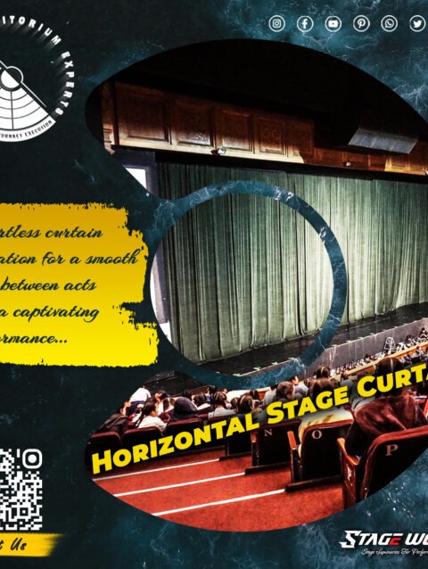 Horizontal Stage Curtain